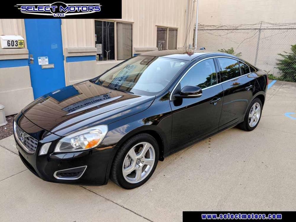 2012 /Black Leather Volvo S60 T5 (YV1622FS6C2) with an 2.5L L5 DOHC 20V TURBO engine, 6-Speed Automatic transmission, located at 603 Amelia Street, Plymouth, MI, 48170, (734) 459-5520, 42.378841, -83.464546 - Photo #1