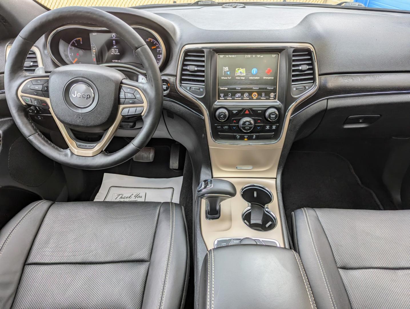 2014 Black /Black Leather Jeep Grand Cherokee (1C4RJFBM7EC) with an 3.0L V6 F OHV 24V DIESEL engine, Automatic transmission, located at 603 Amelia Street, Plymouth, MI, 48170, (734) 459-5520, 42.378841, -83.464546 - 2014 Jeep Grand Cherokee Limited, 3.0 V6 Turbo Diesel. Brilliant Black Crystal Pearl coat with Morocco Black Leather interior, 197 highway miles. Customer Preferred Package (22H), 3.0 Diesel option ($4,500) with heavy duty brakes, heavy duty cooling system. Xenon headlamps, LED running lights, U-Con - Photo#6