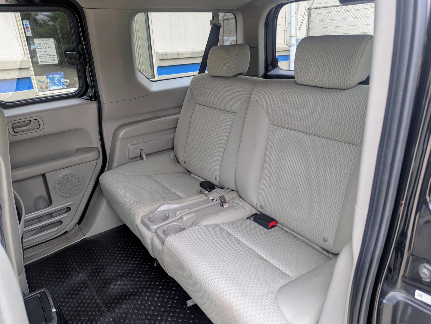 2011 Black /Beige Honda Element EX 4WD AT (5J6YH2H77BL) with an 2.4L L4 DOHC 16V engine, 5-Speed Automatic transmission, located at 603 Amelia Street, Plymouth, MI, 48170, (734) 459-5520, 42.378841, -83.464546 - Vehicles shown by appointment - Please call ahead - 734-459-5520, text 734-658-4573 or contact us via our web site at: http://www.selectmotors.com for complete Inventory, Photos, Videos and FREE Carfax Reports. 2011 Honda Element EX, Black with Beige interior, 85K one owner miles. Real time 4-w - Photo#5