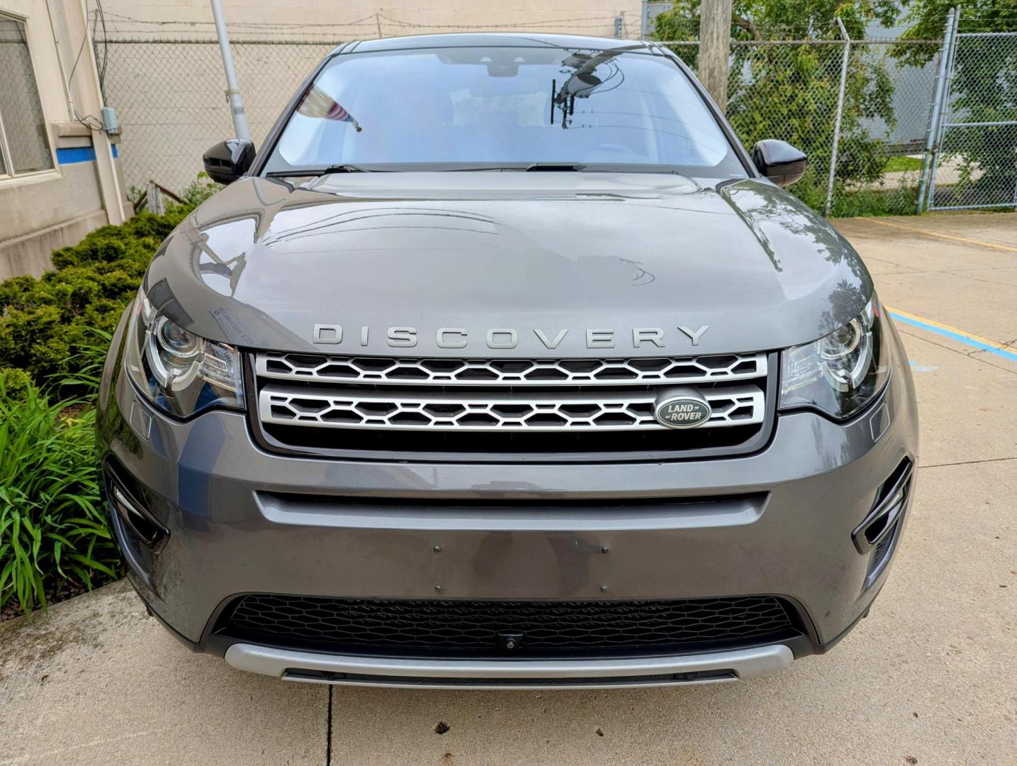 2017 Scotia Grey Metallic /Ebony Windsor Leather Land Rover Discovery Sport HSE (SALCR2BG4HH) with an 2.0L L4 engine, 9A transmission, located at 603 Amelia Street, Plymouth, MI, 48170, (734) 459-5520, 42.378841, -83.464546 - Vehicles shown by appointment - Please call ahead - 734-459-5520, text 734-658-4573 or contact us via our web site at: http://www.selectmotors.com for complete Inventory, Photos, Videos and FREE Carfax Reports. 2017 Land Rover Discovery Sport HSE - 4WD, Scotia Grey Metallic, Ebony Windsor Leather - Photo#1