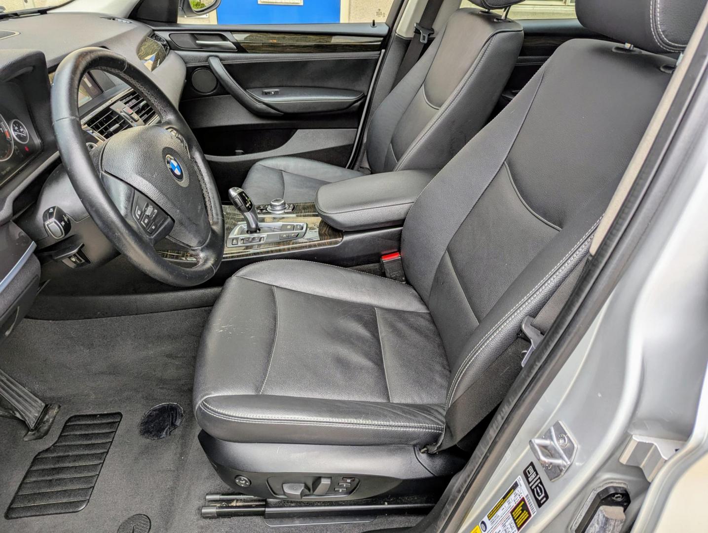 2014 Titanium Silver /Black Leather BMW X3 xDrive28i (5UXWX9C52E0) with an 2.0L L4 DOHC 16V engine, 8-Speed Automatic transmission, located at 603 Amelia Street, Plymouth, MI, 48170, (734) 459-5520, 42.378841, -83.464546 - Photo#4