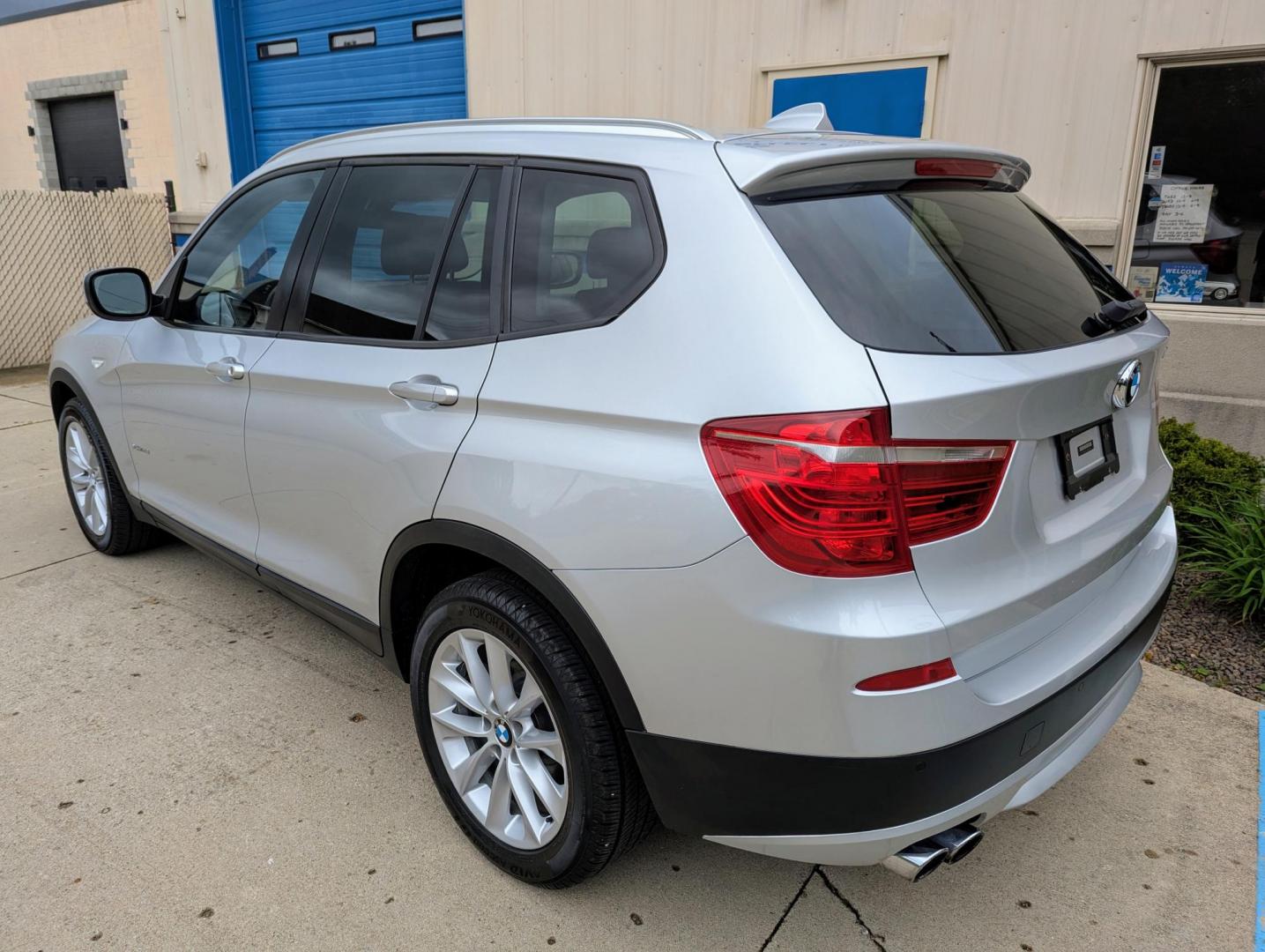 2014 Titanium Silver /Black Leather BMW X3 xDrive28i (5UXWX9C52E0) with an 2.0L L4 DOHC 16V engine, 8-Speed Automatic transmission, located at 603 Amelia Street, Plymouth, MI, 48170, (734) 459-5520, 42.378841, -83.464546 - Photo#3