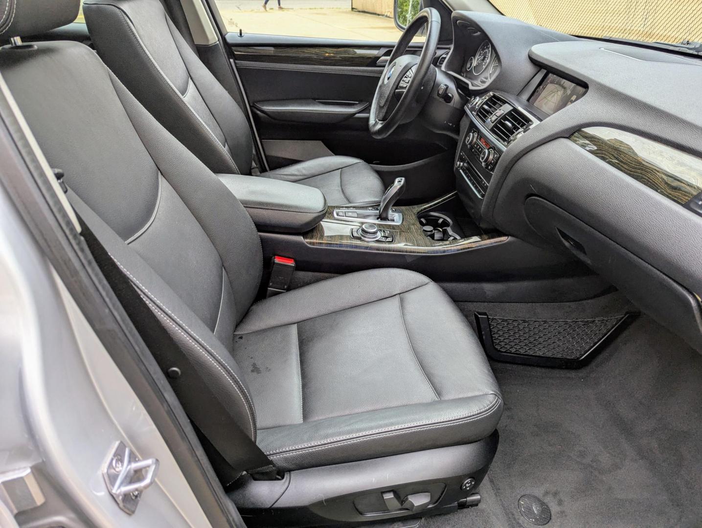 2014 Titanium Silver /Black Leather BMW X3 xDrive28i (5UXWX9C52E0) with an 2.0L L4 DOHC 16V engine, 8-Speed Automatic transmission, located at 603 Amelia Street, Plymouth, MI, 48170, (734) 459-5520, 42.378841, -83.464546 - Photo#8