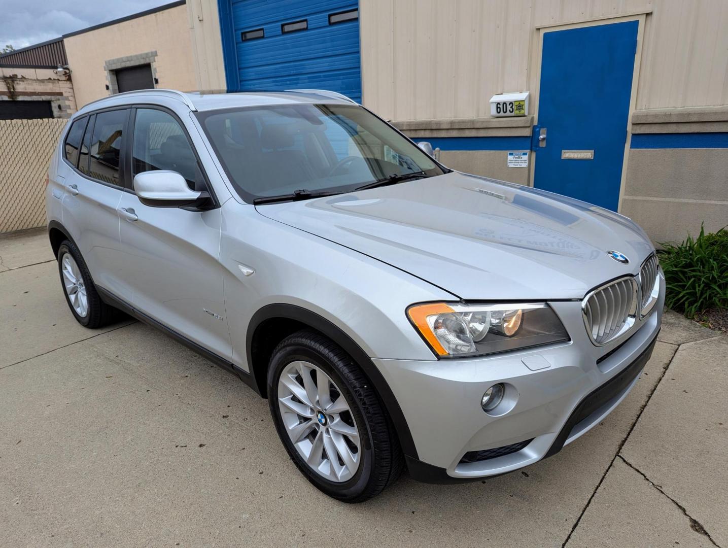 2014 Titanium Silver /Black Leather BMW X3 xDrive28i (5UXWX9C52E0) with an 2.0L L4 DOHC 16V engine, 8-Speed Automatic transmission, located at 603 Amelia Street, Plymouth, MI, 48170, (734) 459-5520, 42.378841, -83.464546 - Photo#11