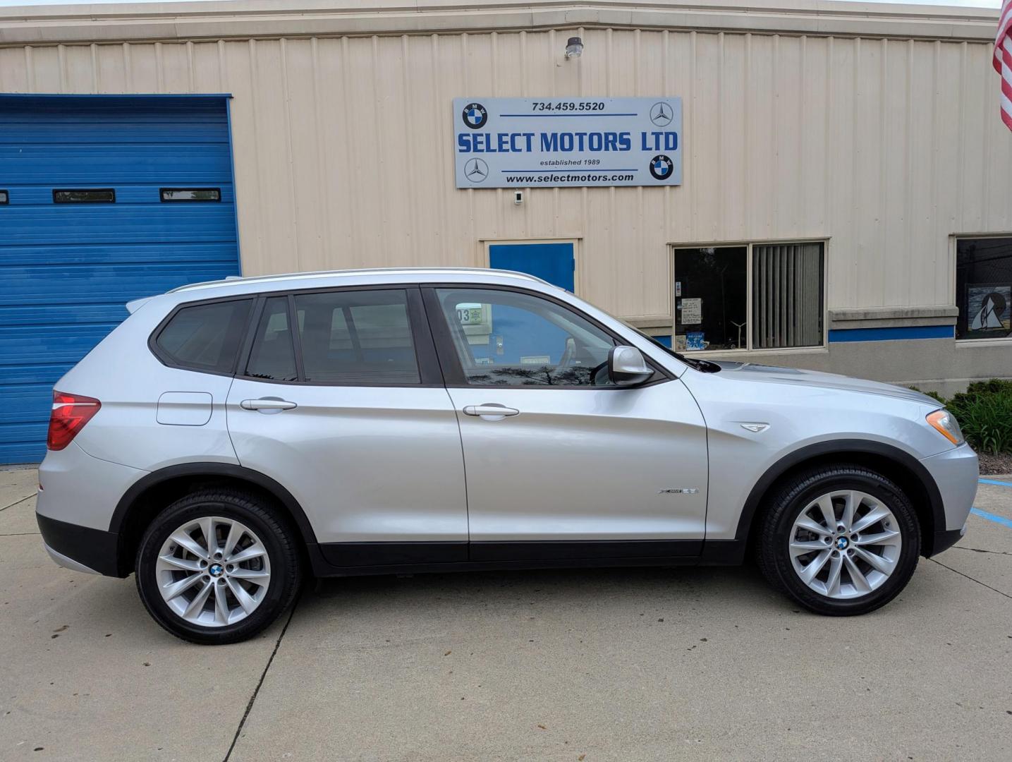 2014 Titanium Silver /Black Leather BMW X3 xDrive28i (5UXWX9C52E0) with an 2.0L L4 DOHC 16V engine, 8-Speed Automatic transmission, located at 603 Amelia Street, Plymouth, MI, 48170, (734) 459-5520, 42.378841, -83.464546 - Photo#12