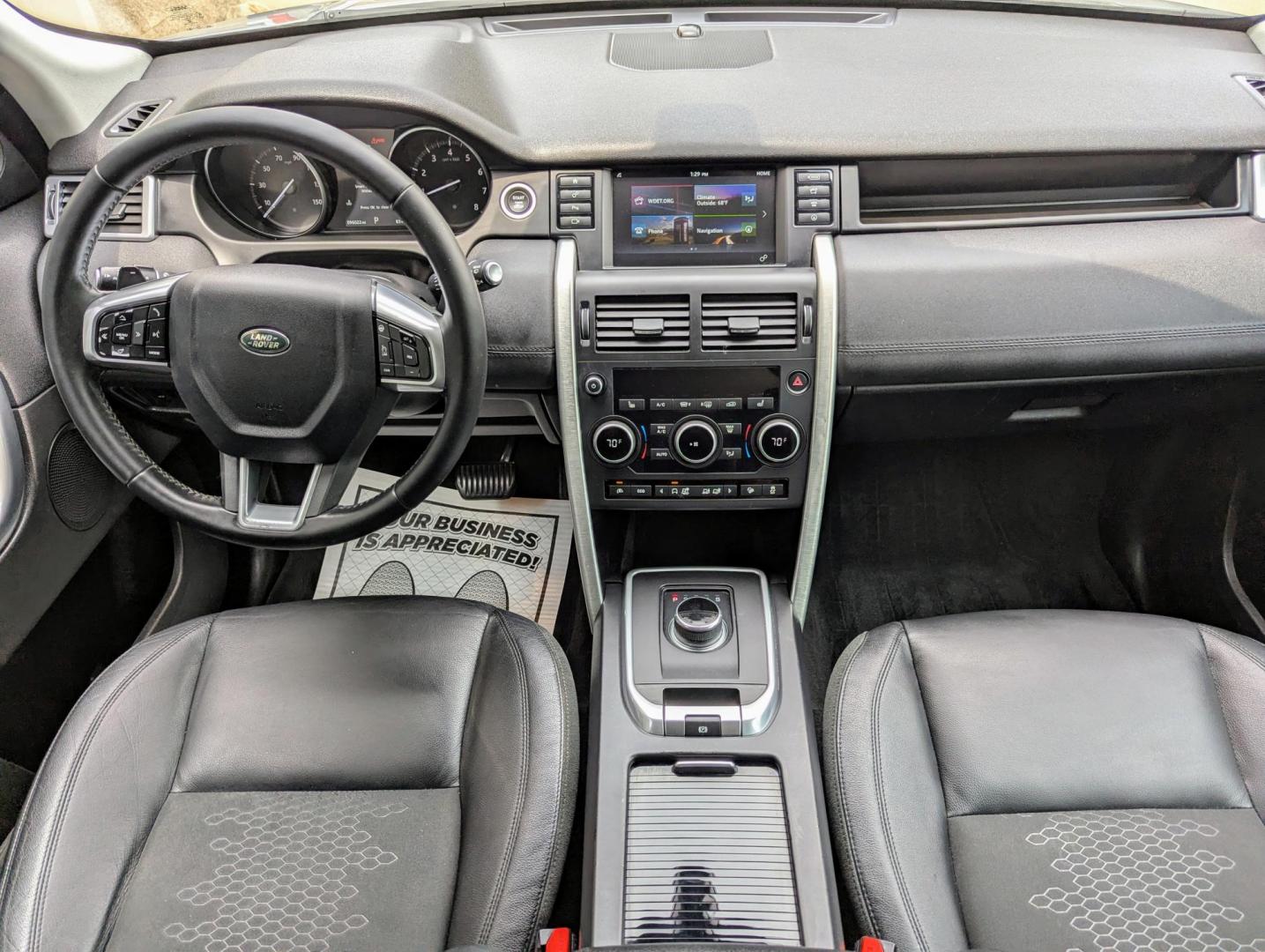 2017 Silver Metallic /Ebony Land Rover Discovery Sport SE (SALCP2BG0HH) with an 2.0L L4 DOHC 16V engine, 9A transmission, located at 603 Amelia Street, Plymouth, MI, 48170, (734) 459-5520, 42.378841, -83.464546 - Photo#8