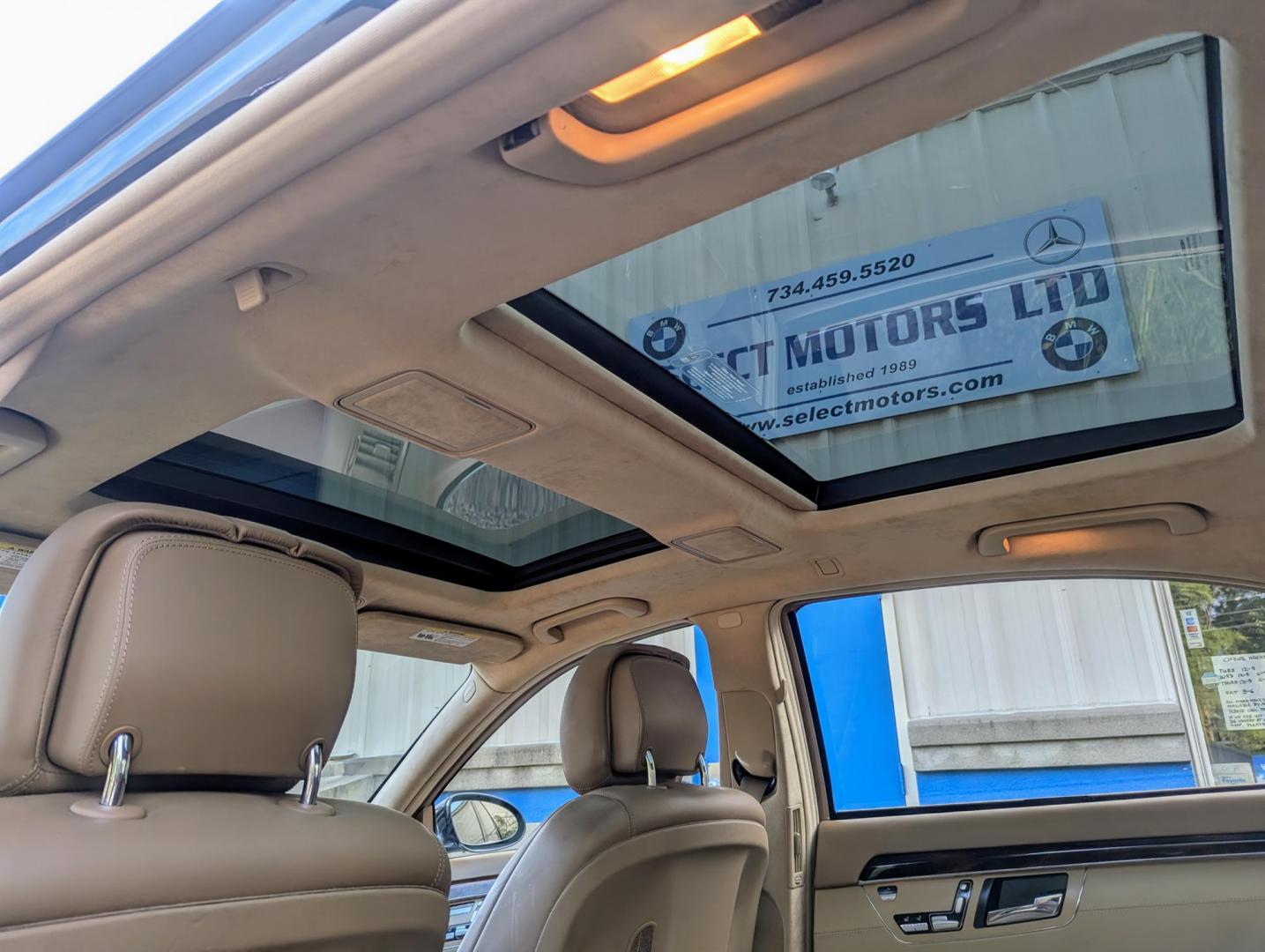 2007 Black Opal Metallic /Brown Leather Mercedes-Benz S-Class S600 (WDDNG76X37A) with an 5.5L V12 SOHC 36V TURBO engine, 5-Speed Automatic Overdrive transmission, located at 603 Amelia Street, Plymouth, MI, 48170, (734) 459-5520, 42.378841, -83.464546 - Vehicles shown by appointment - Please call ahead - 734-459-5520, text 734-658-4573 or contact us via our web site at: http://www.selectmotors.com for complete Inventory, Photos, Videos and FREE Carfax Reports. 2007 Mercedes S600, Black Opal Metallic, Light Brown Exclusive leather interior, 86K m - Photo#5