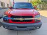 2002 Victory Red /Dark Grey Leather Chevrolet Avalanche 2500 4WD (3GNGK23G12G) with an 8.1L V8 OHV 16V engine, 4-Speed Automatic Overdrive transmission, located at 603 Amelia Street, Plymouth, MI, 48170, (734) 459-5520, 42.378841, -83.464546 - Vehicles shown by appointment - Please call ahead - 734-459-5520, text 734-658-4573 or contact us via our web site at: http://www.selectmotors.com for complete Inventory, Photos, Videos and FREE Carfax Reports. 2002 Chevy Avalanche 2500, Victory Red, Dark Grey leather interior, 138K miles. Owne - Photo#1