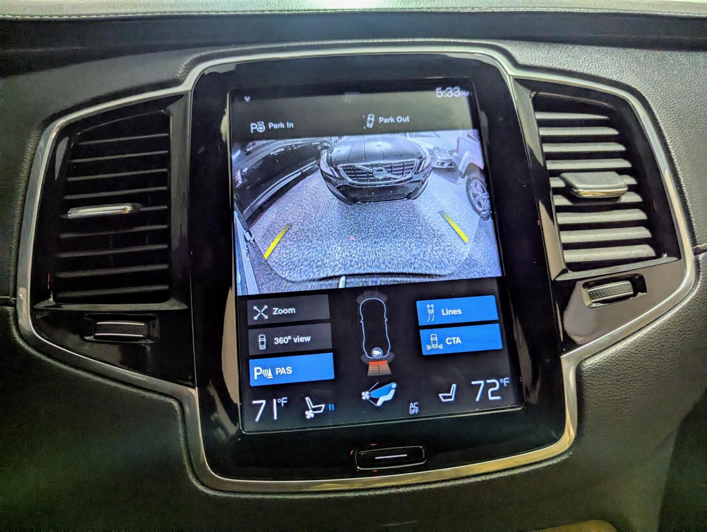 2018 Black /Blonde Nappa Leather Volvo XC90 T6 Inscription AWD (YV4A22PL8J1) with an 2.0L L4 DOHC 16V engine, 8A transmission, located at 603 Amelia Street, Plymouth, MI, 48170, (734) 459-5520, 42.378841, -83.464546 - Vehicles shown by appointment - Please call ahead - 734-459-5520, text 734-658-4573 or contact us via our web site at: http://www.selectmotors.com for complete Inventory, Photos, Videos and FREE Carfax Reports. 2018 Volvo XC90 Inscription T6, Onyx Black Metallic with Blonde perforated Nappa leath - Photo#20
