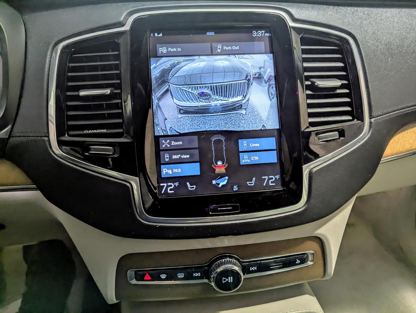 2016 Black /Beige Leather Volvo XC90 T6 Inscription (YV4A22PL2G1) with an 2.0L L4 DOHC 16V engine, 8-Speed Automatic transmission, located at 603 Amelia Street, Plymouth, MI, 48170, (734) 459-5520, 42.378841, -83.464546 - Vehicles shown by appointment - Please call ahead - 734-459-5520, text 734-658-4573 or contact us via our web site at: http://www.selectmotors.com for complete Inventory, Photos, Videos and FREE Carfax Reports. 2016 Volvo XC90 T6 AWD Inscription, Onyx Black Metallic with Beige Leather interior, o - Photo#19