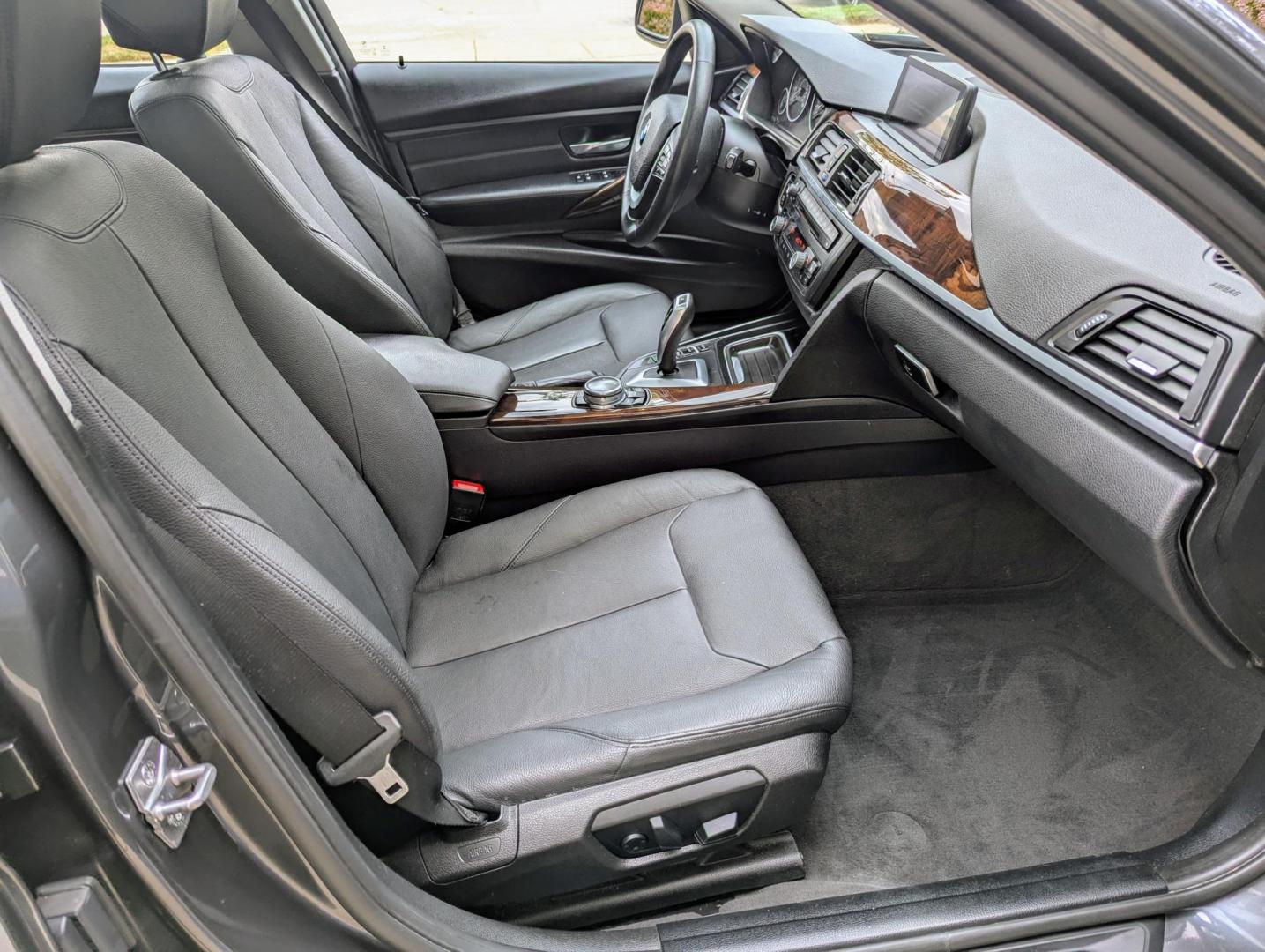 2014 Mineral Gray Metallic /Black Leather BMW 3-Series 328i xDrive Sedan (WBA3B3C54EF) with an 2.0L L4 DOHC 16V engine, 8-Speed Automatic transmission, located at 603 Amelia Street, Plymouth, MI, 48170, (734) 459-5520, 42.378841, -83.464546 - We will be closed September 11 through the 15th. Reopening on Tuesday, September 16th. We will respond to messages. Vehicles shown by appointment - Please call ahead - 734-459-5520, text 734-658-4573 or contact us via our web site at: http://www.selectmotors.com for complete Inventory, Photos, Vi - Photo#7