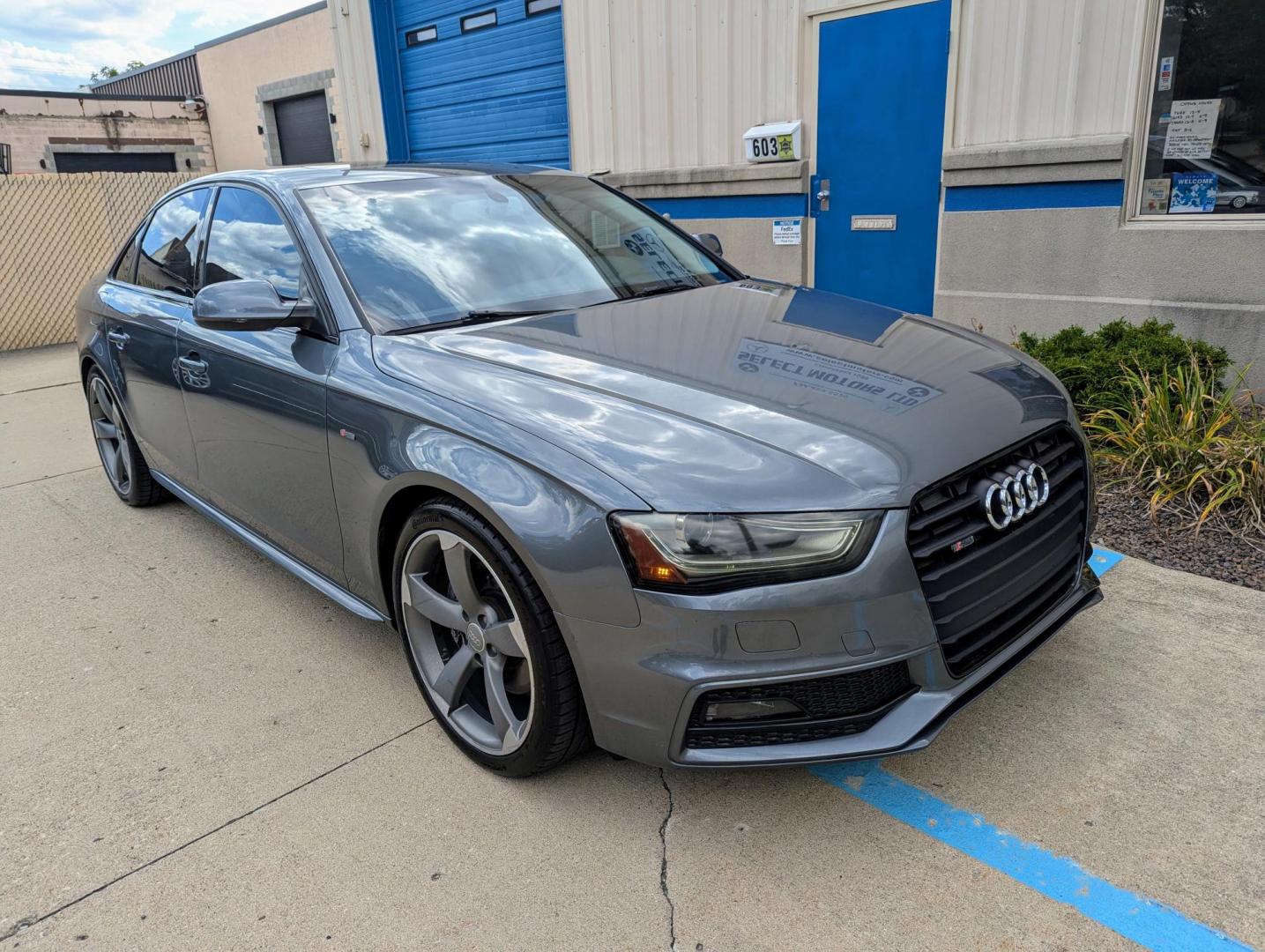 2014 Monsoon Gray Metallic /Black Leather Audi A4 2.0T Sedan quattro Tiptronic (WAUFFAFL1EN) with an 2.0L L4 DOHC 16V TURBO engine, 6-Speed Automatic transmission, located at 603 Amelia Street, Plymouth, MI, 48170, (734) 459-5520, 42.378841, -83.464546 - We will be closed September 11 through the 15th. Reopening on Tuesday, September 16th. We will respond to messages. Vehicles shown by appointment - Please call ahead - 734-459-5520, text 734-658-4573 or contact us via our web site at: http://www.selectmotors.com for complete Inventory, Photos, Vi - Photo#10