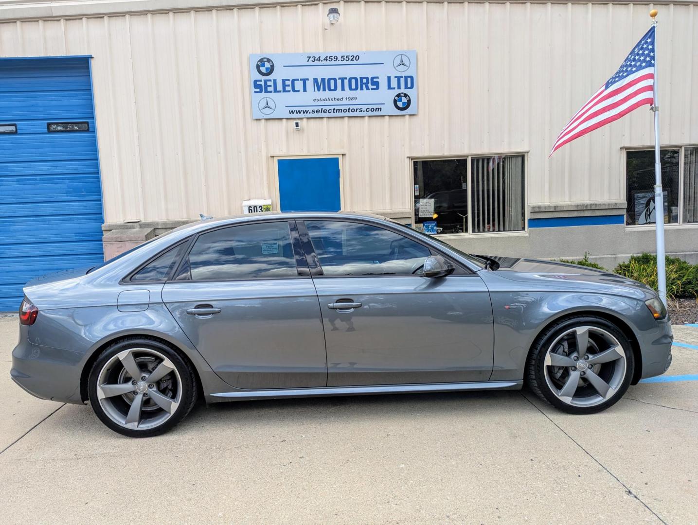 2014 Monsoon Gray Metallic /Black Leather Audi A4 2.0T Sedan quattro Tiptronic (WAUFFAFL1EN) with an 2.0L L4 DOHC 16V TURBO engine, 6-Speed Automatic transmission, located at 603 Amelia Street, Plymouth, MI, 48170, (734) 459-5520, 42.378841, -83.464546 - We will be closed September 11 through the 15th. Reopening on Tuesday, September 16th. We will respond to messages. Vehicles shown by appointment - Please call ahead - 734-459-5520, text 734-658-4573 or contact us via our web site at: http://www.selectmotors.com for complete Inventory, Photos, Vi - Photo#11