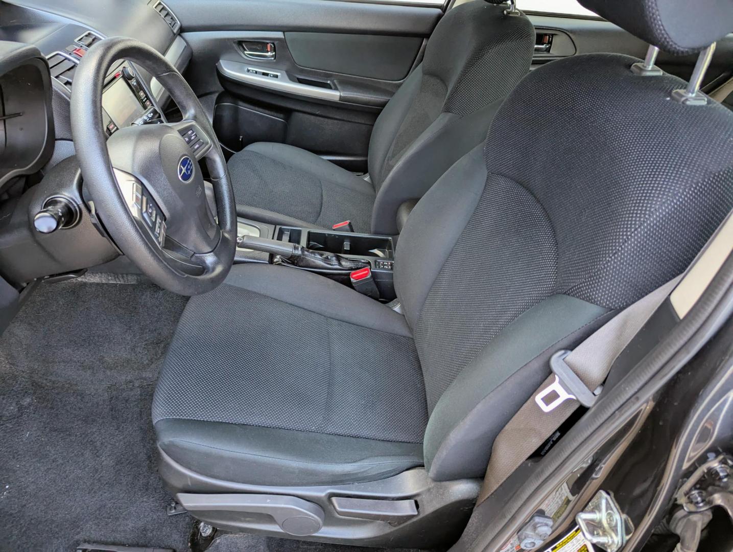 2016 Dark Grey Metallic /Black Subaru Impreza 2.0i Premium PZEV 5-Door (JF1GPAB6XG8) with an 2.0L H4 DOHC 16V engine, CVT transmission, located at 603 Amelia Street, Plymouth, MI, 48170, (734) 459-5520, 42.378841, -83.464546 - Vehicles shown by appointment - Please call ahead - 734-459-5520, text 734-658-4573 or contact us via our web site at: http://www.selectmotors.com for complete Inventory, Photos, Videos and FREE Carfax Reports. 2016 Subaru Impreza wagon, 5 door, 2.0 Premium. Dark Grey Metallic with black interior - Photo#4