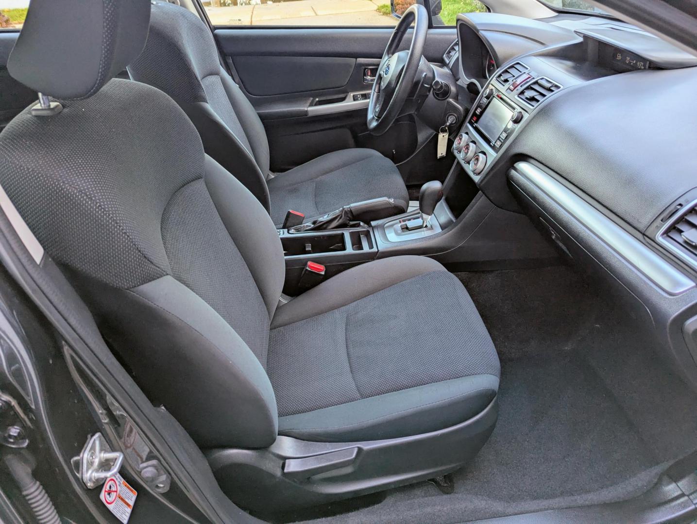 2016 Dark Grey Metallic /Black Subaru Impreza 2.0i Premium PZEV 5-Door (JF1GPAB6XG8) with an 2.0L H4 DOHC 16V engine, CVT transmission, located at 603 Amelia Street, Plymouth, MI, 48170, (734) 459-5520, 42.378841, -83.464546 - Vehicles shown by appointment - Please call ahead - 734-459-5520, text 734-658-4573 or contact us via our web site at: http://www.selectmotors.com for complete Inventory, Photos, Videos and FREE Carfax Reports. 2016 Subaru Impreza wagon, 5 door, 2.0 Premium. Dark Grey Metallic with black interior - Photo#9