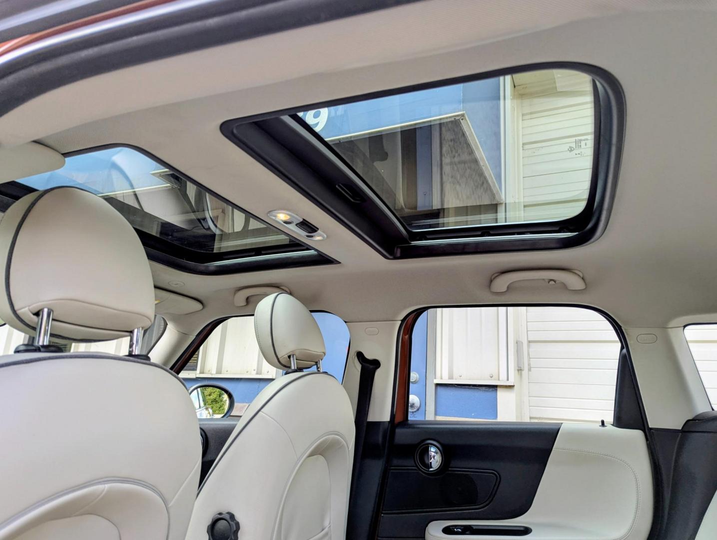 2017 Chestnut /Grey Leather Mini Countryman ALL4 (WMZYV5C30H3) with an 1.5 I3 16V TURBO engine, Automatic transmission, located at 603 Amelia Street, Plymouth, MI, 48170, (734) 459-5520, 42.378841, -83.464546 - Vehicles shown by appointment - Please call ahead - 734-459-5520, text 734-658-4573 or contact us via our web site at: http://www.selectmotors.com for complete Inventory, Photos, Videos and FREE Carfax Reports. 2017 MINI Countryman Cooper ALL4, Chestnut with Satellite Grey leather interior, 85K m - Photo#6