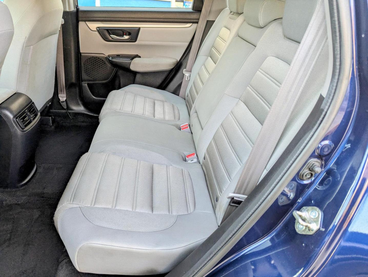 2018 Obsidian Blue Pearl /Grey/Black Honda CR-V LX AWD (2HKRW6H38JH) with an 2.4L L4 DOHC 16V engine, CVT transmission, located at 603 Amelia Street, Plymouth, MI, 48170, (734) 459-5520, 42.378841, -83.464546 - Vehicles shown by appointment - Please call ahead - 734-459-5520, text 734-658-4573 or contact us via our web site at: http://www.selectmotors.com for complete Inventory, Photos, Videos and FREE Carfax Reports. 2018 Honda CR-V LX, Obsidian Blue Pearl with Grey/Black interior, 104K miles, all - Photo#5