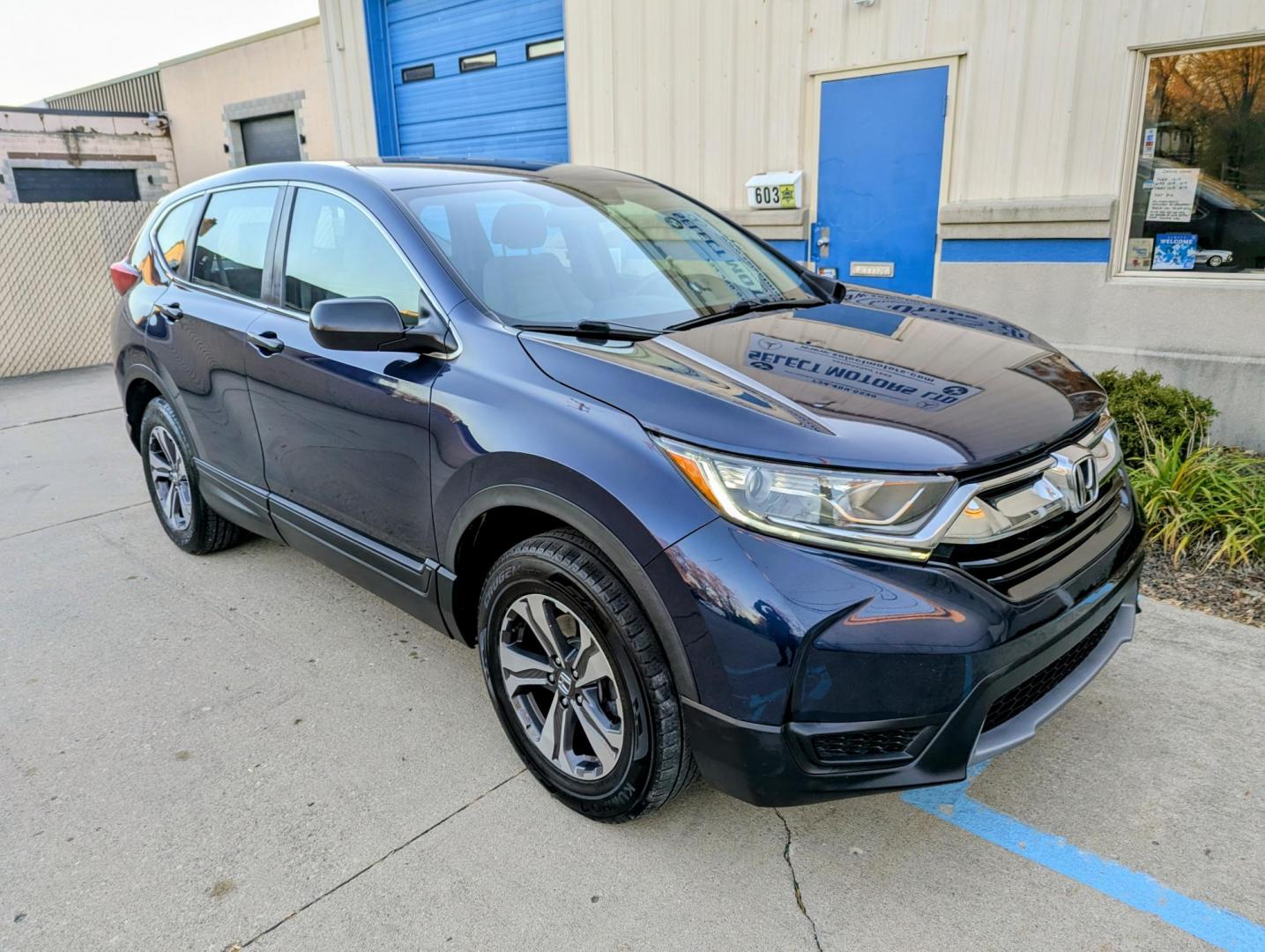 2018 Obsidian Blue Pearl /Grey/Black Honda CR-V LX AWD (2HKRW6H38JH) with an 2.4L L4 DOHC 16V engine, CVT transmission, located at 603 Amelia Street, Plymouth, MI, 48170, (734) 459-5520, 42.378841, -83.464546 - Vehicles shown by appointment - Please call ahead - 734-459-5520, text 734-658-4573 or contact us via our web site at: http://www.selectmotors.com for complete Inventory, Photos, Videos and FREE Carfax Reports. 2018 Honda CR-V LX, Obsidian Blue Pearl with Grey/Black interior, 104K miles, all - Photo#10