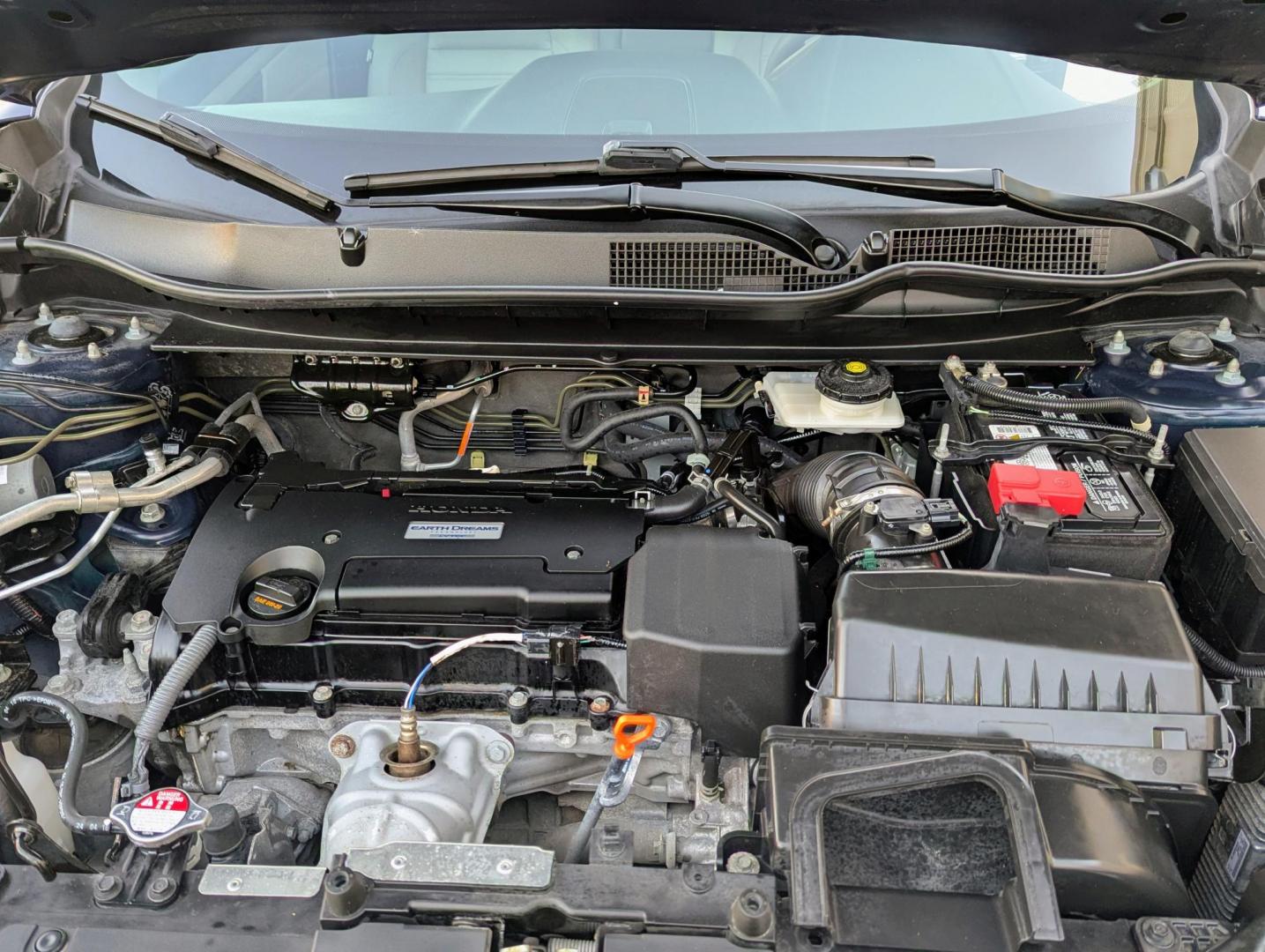 2018 Obsidian Blue Pearl /Grey/Black Honda CR-V LX AWD (2HKRW6H38JH) with an 2.4L L4 DOHC 16V engine, CVT transmission, located at 603 Amelia Street, Plymouth, MI, 48170, (734) 459-5520, 42.378841, -83.464546 - Vehicles shown by appointment - Please call ahead - 734-459-5520, text 734-658-4573 or contact us via our web site at: http://www.selectmotors.com for complete Inventory, Photos, Videos and FREE Carfax Reports. 2018 Honda CR-V LX, Obsidian Blue Pearl with Grey/Black interior, 104K miles, all - Photo#16