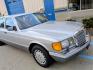 1986 Silver Metallic /Blue Leather Mercedes-Benz 420 SEL (WDBCA35DXGA) with an 4.2L V8 SOHC 16V engine, Automatic transmission, located at 603 Amelia Street, Plymouth, MI, 48170, (734) 459-5520, 42.378841, -83.464546 - Photo#14