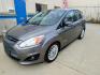 2013 Sterling Grey Metallic /Charcoal Black Leather Ford C-Max SEL (1FADP5BU3DL) with an 2.0L L4 DOHC 16V HYBRID engine, Continuously Variable Transmission transmission, located at 603 Amelia Street, Plymouth, MI, 48170, (734) 459-5520, 42.378841, -83.464546 - Photo#0