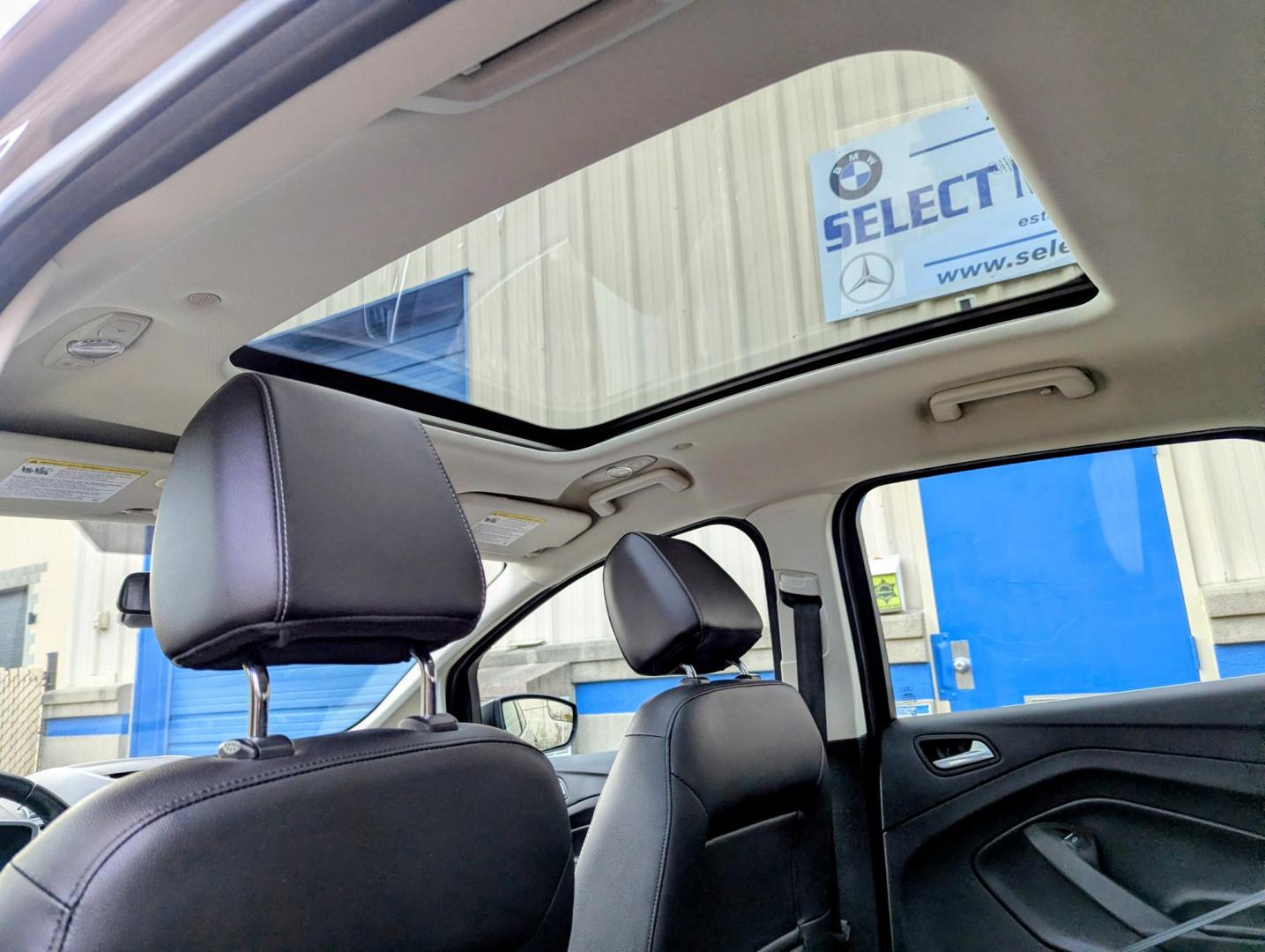 2013 Sterling Grey Metallic /Charcoal Black Leather Ford C-Max SEL (1FADP5BU3DL) with an 2.0L L4 DOHC 16V HYBRID engine, Continuously Variable Transmission transmission, located at 603 Amelia Street, Plymouth, MI, 48170, (734) 459-5520, 42.378841, -83.464546 - Photo#6