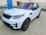 2017 White /Nimbus Windsor leather Land Rover Discovery HSE Luxury (SALRHBBV5HA) with an 3.0L V6 DOHC 24V engine, 8A transmission, located at 603 Amelia Street, Plymouth, MI, 48170, (734) 459-5520, 42.378841, -83.464546 - Photo#0