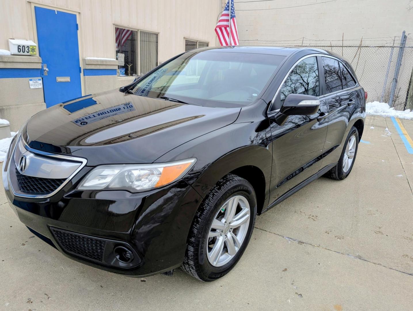 2015 Black /Ebony Leather Acura RDX 6-Spd AT (5J8TB3H39FL) with an 2.3L L4 DOHC 16V engine, 6-Speed Automatic transmission, located at 603 Amelia Street, Plymouth, MI, 48170, (734) 459-5520, 42.378841, -83.464546 - Photo#0