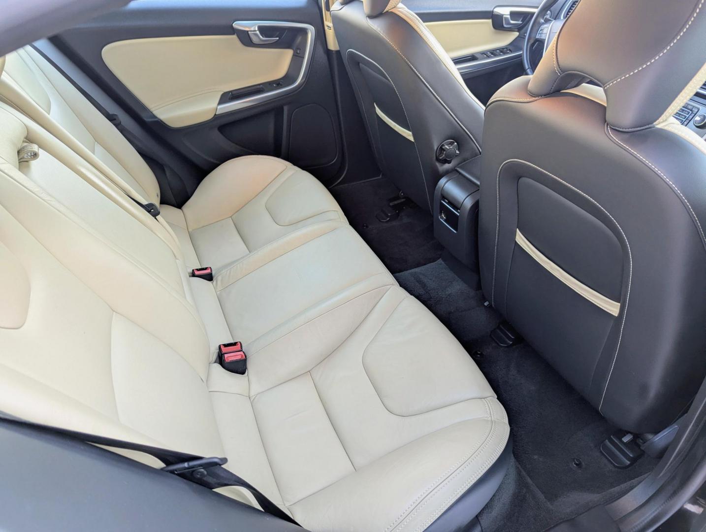 2013 Black /Beige Leather Volvo S60 T5 (YV1612FS7D2) with an 2.5L L5 DOHC 20V TURBO engine, 6-Speed Automatic transmission, located at 603 Amelia Street, Plymouth, MI, 48170, (734) 459-5520, 42.378841, -83.464546 - Vehicles shown by appointment - Please call ahead - 734-459-5520, text 734-658-4573 or contact us via our web site at: http://www.selectmotors.com for complete Inventory, Photos, Videos and FREE Carfax Reports. 2013 Volvo S60 T5 Premier, Ember Black Metallic/Beige leather with black carpets and - Photo#7