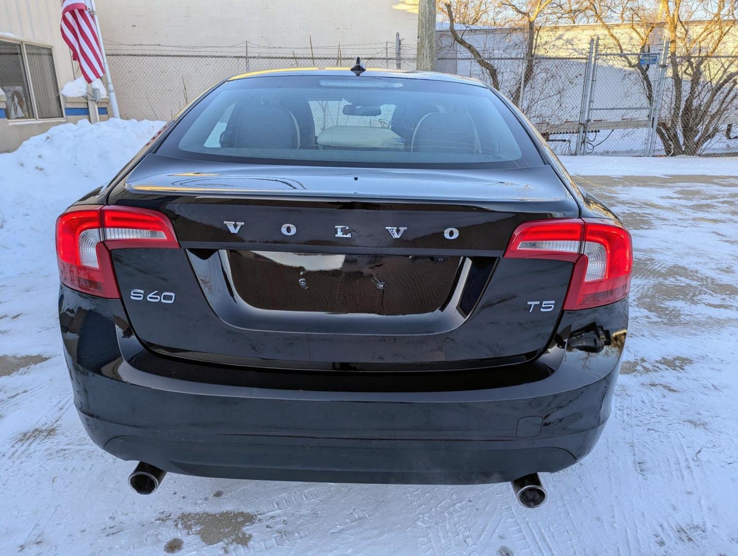 2013 Black /Beige Leather Volvo S60 T5 (YV1612FS7D2) with an 2.5L L5 DOHC 20V TURBO engine, 6-Speed Automatic transmission, located at 603 Amelia Street, Plymouth, MI, 48170, (734) 459-5520, 42.378841, -83.464546 - Vehicles shown by appointment - Please call ahead - 734-459-5520, text 734-658-4573 or contact us via our web site at: http://www.selectmotors.com for complete Inventory, Photos, Videos and FREE Carfax Reports. 2013 Volvo S60 T5 Premier, Ember Black Metallic/Beige leather with black carpets and - Photo#13