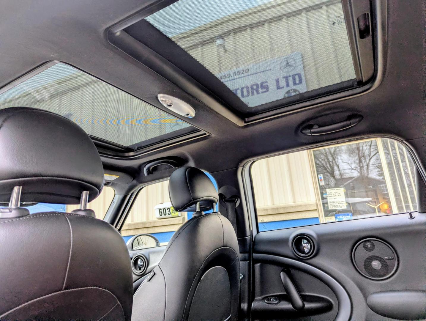 2015 Silver Metallic /Carbon Black Leather Mini Countryman S ALL4 (WMWZC5C59FW) with an 1.6L L4 DOHC 16V TURBO engine, 6-speed Manual transmission, located at 603 Amelia Street, Plymouth, MI, 48170, (734) 459-5520, 42.378841, -83.464546 - Vehicles shown by appointment - Please call ahead - 734-459-5520, text 734-658-4573 or contact us via our web site at: http://www.selectmotors.com for complete Inventory, Photos, Videos and FREE Carfax Reports. 2015 MINI Cooper Countryman "S" ALL4 Sport Package, 156K miles, Manual 6-speed trans, - Photo#15