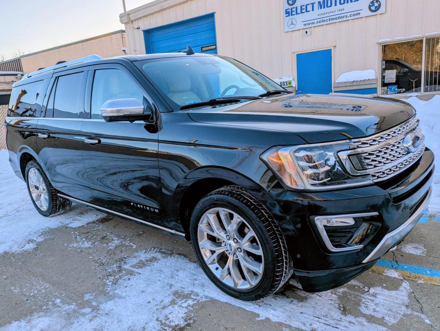 2018 Black /Beige and Black Ford Expedition MAX Platinum 4WD (1FMJK1MT8JE) with an 3.5L V6 DOHC 24V FFV engine, 6A transmission, located at 603 Amelia Street, Plymouth, MI, 48170, (734) 459-5520, 42.378841, -83.464546 - We will be closed February 18-23, but will answer messages during this time. Re-opening Tuesday, February 24. Vehicles shown by appointment - Please call ahead - 734-459-5520, text 734-658-4573 or contact us via our web site at: http://www.selectmotors.com for complete Inventory, Photos, Videos - Photo#11