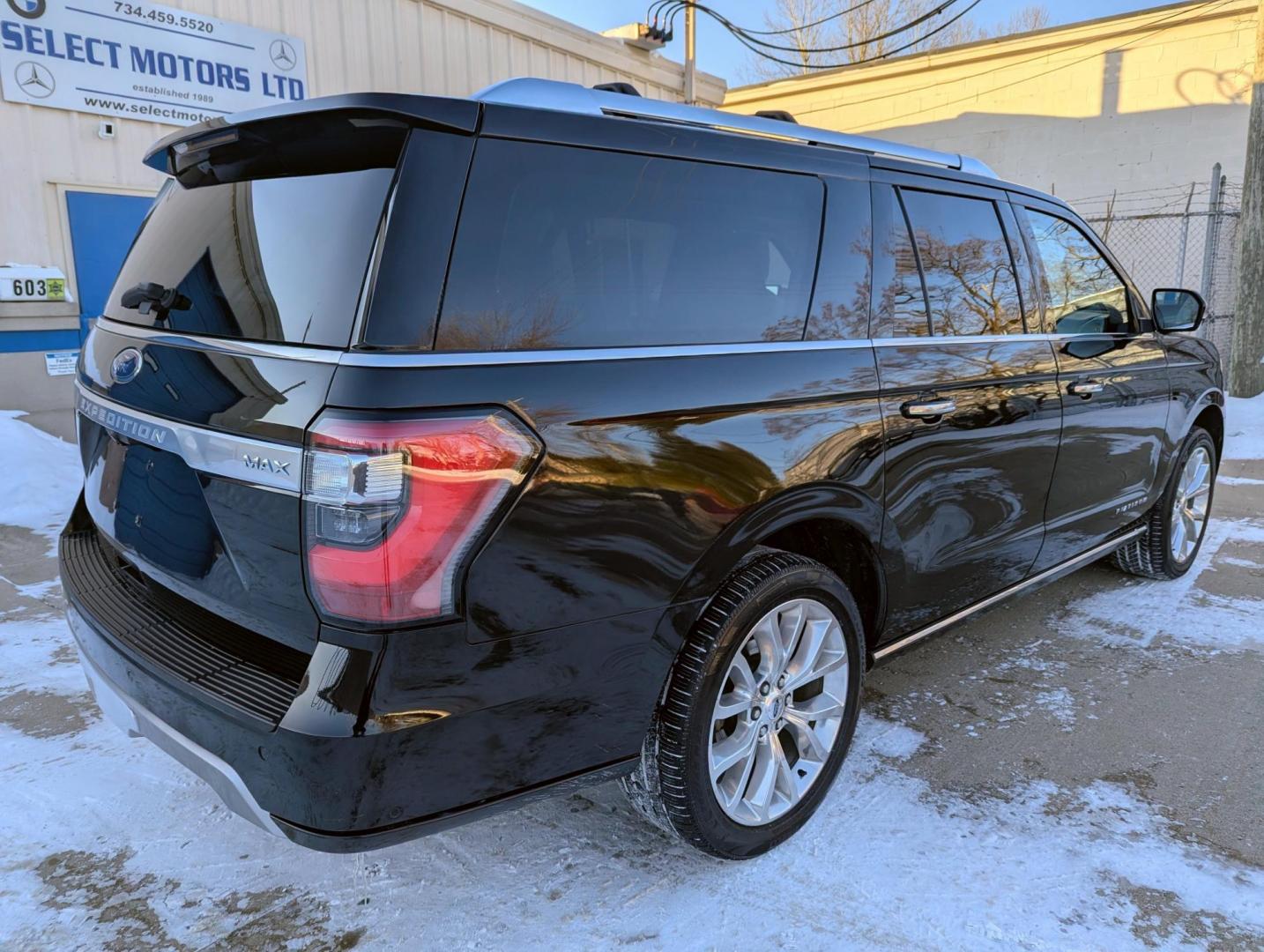 2018 Black /Beige and Black Ford Expedition MAX Platinum 4WD (1FMJK1MT8JE) with an 3.5L V6 DOHC 24V FFV engine, 6A transmission, located at 603 Amelia Street, Plymouth, MI, 48170, (734) 459-5520, 42.378841, -83.464546 - We will be closed February 18-23, but will answer messages during this time. Re-opening Tuesday, February 24. Vehicles shown by appointment - Please call ahead - 734-459-5520, text 734-658-4573 or contact us via our web site at: http://www.selectmotors.com for complete Inventory, Photos, Videos - Photo#13