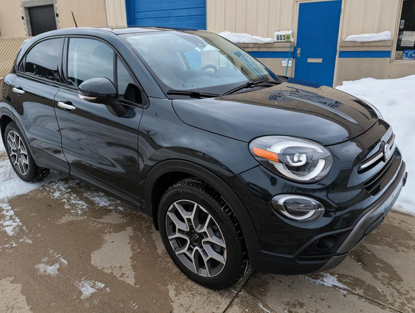 2020 Vibrante Green Metallic /Brown Leather Fiat 500x Trekking (ZFBNFYB16LP) with an 1.3L L4 Turbo engine, 9A transmission, located at 603 Amelia Street, Plymouth, MI, 48170, (734) 459-5520, 42.378841, -83.464546 - Vehicles shown by appointment - Please call ahead - 734-459-5520, text 734-658-4573 or contact us via our web site at: http://www.selectmotors.com for complete Inventory, Photos, Videos and FREE Carfax Reports. 2020 Fiat 500X Trekking, Vibrante Green metallic, Brown leather bucket seats, 25K mile - Photo#11