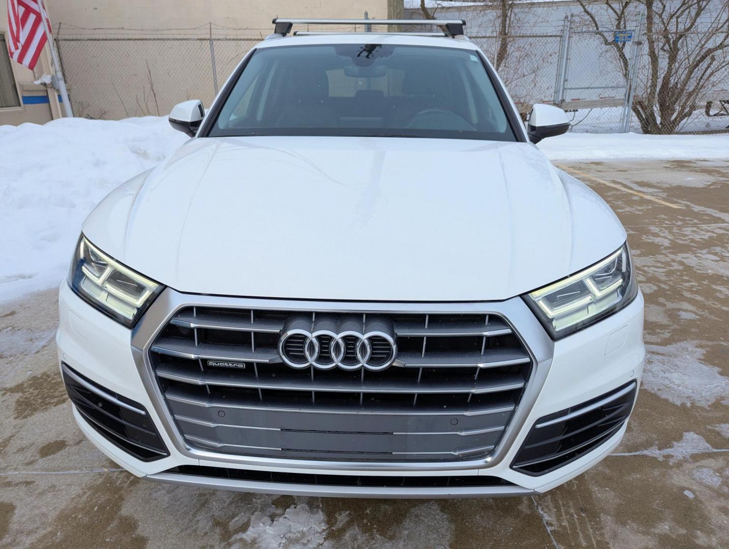 2019 White /Black Leather Audi Q5 2.0T Premium Plus quattro (WA1BNAFY4K2) with an 2.0L L4 DOHC 16V engine, 8A transmission, located at 603 Amelia Street, Plymouth, MI, 48170, (734) 459-5520, 42.378841, -83.464546 - We will be closed February 18-23, but will answer messages during this time. Re-opening Tuesday, February 24. Vehicles shown by appointment - Please call ahead - 734-459-5520, text 734-658-4573 or contact us via our web site at: http://www.selectmotors.com for complete Inventory, Photos, Video - Photo#1
