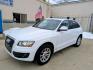 2011 White /Black Audi Q5 2.0 quattro Premium (WA1CFAFP3BA) with an 2.0L L4 DOHC 16V engine, 6-Speed Automatic transmission, located at 603 Amelia Street, Plymouth, MI, 48170, (734) 459-5520, 42.378841, -83.464546 - We will be closed Febuary 18-23, but will respond to messages. We will re-open on Tuesday, February 24. Vehicles shown by appointment - Please call ahead - 734-459-5520, text 734-658-4573 or contact us via our web site at: http://www.selectmotors.com for complete Inventory, Photos, Videos and FRE - Photo#0