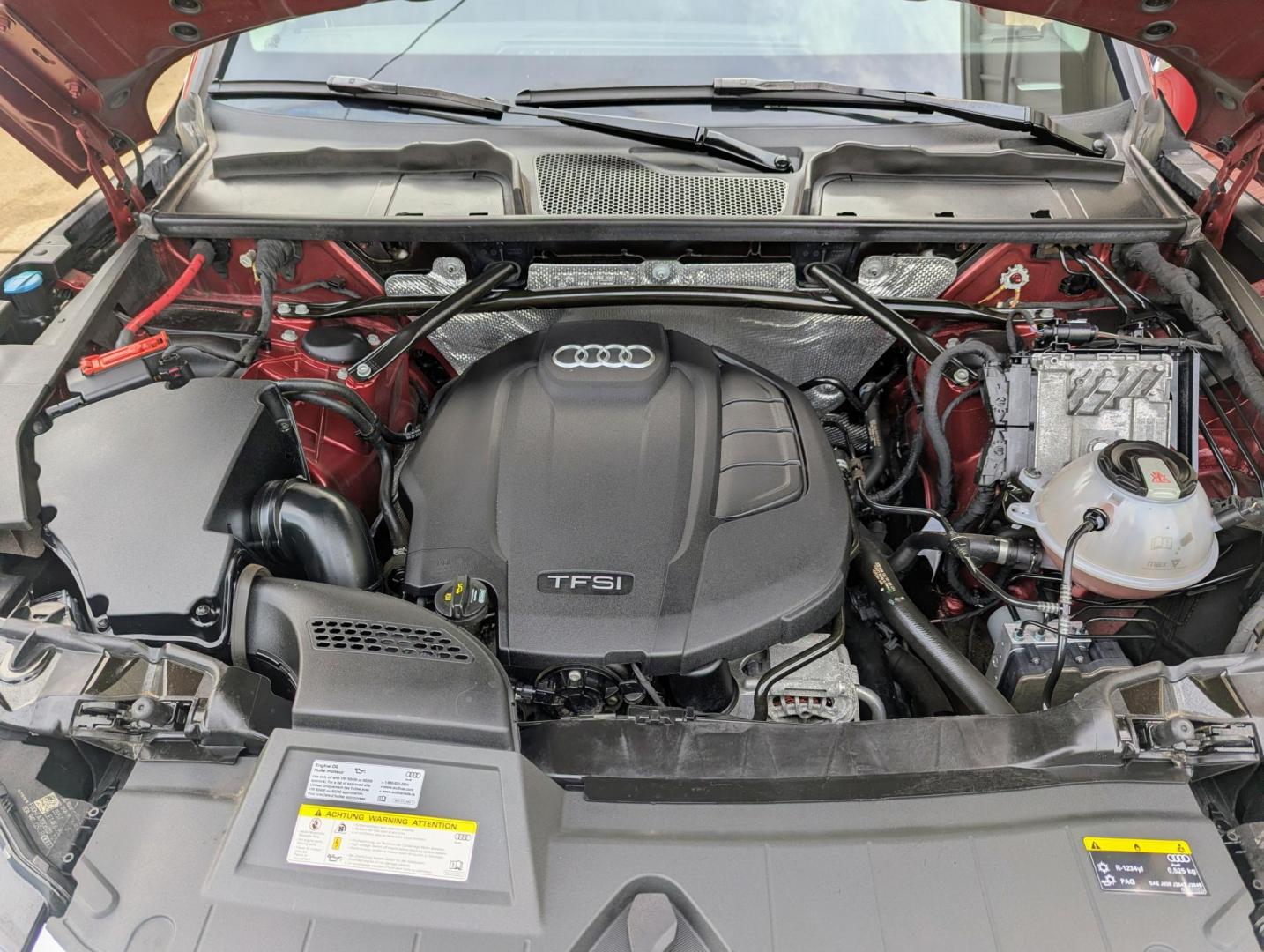 2018 Matador Red Metallic /Black Leather Audi Q5 2.0T Premium Plus quattro (WA1BNAFY9J2) with an 2.0L L4 DOHC 16V engine, 8A transmission, located at 603 Amelia Street, Plymouth, MI, 48170, (734) 459-5520, 42.378841, -83.464546 - Vehicles shown by appointment - Please call ahead - 734-459-5520, text 734-658-4573 or contact us via our web site at: http://www.selectmotors.com for complete Inventory, Photos, Videos and FREE Carfax Reports. 2018 Audi Q5 2.0T quattro Premium Plus, Matador Red Metallic, Black leather interior - Photo#17