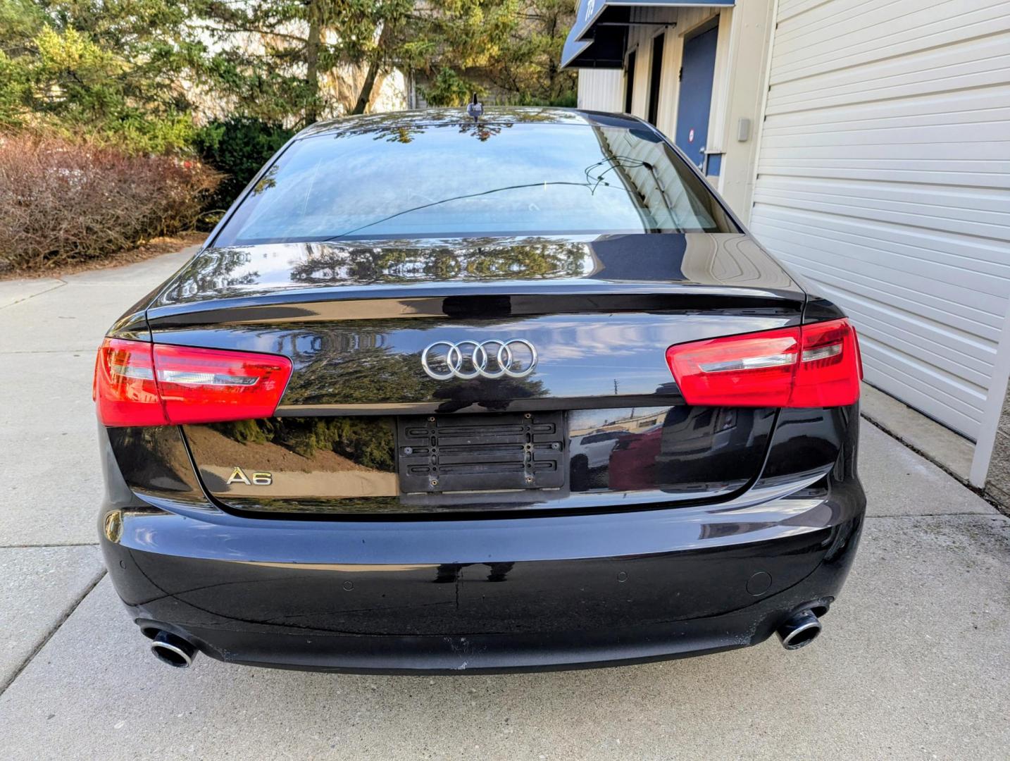 2014 Black /Brown Leather Audi A6 2.0T Premium Sedan FrontTrak Multitronic (WAUGFAFC5EN) with an 2.0L L4 DOHC 16V engine, CVT transmission, located at 603 Amelia Street, Plymouth, MI, 48170, (734) 459-5520, 42.378841, -83.464546 - Vehicles shown by appointment - Please call ahead - 734-459-5520, text 734-658-4573 or contact us via our web site at: http://www.selectmotors.com for complete Inventory, Photos, Videos and FREE Carfax Reports. 2014 Audi A6 2.0T Quattro Premium Plus Price: $11,995 Experience the perfect blend - Photo#3