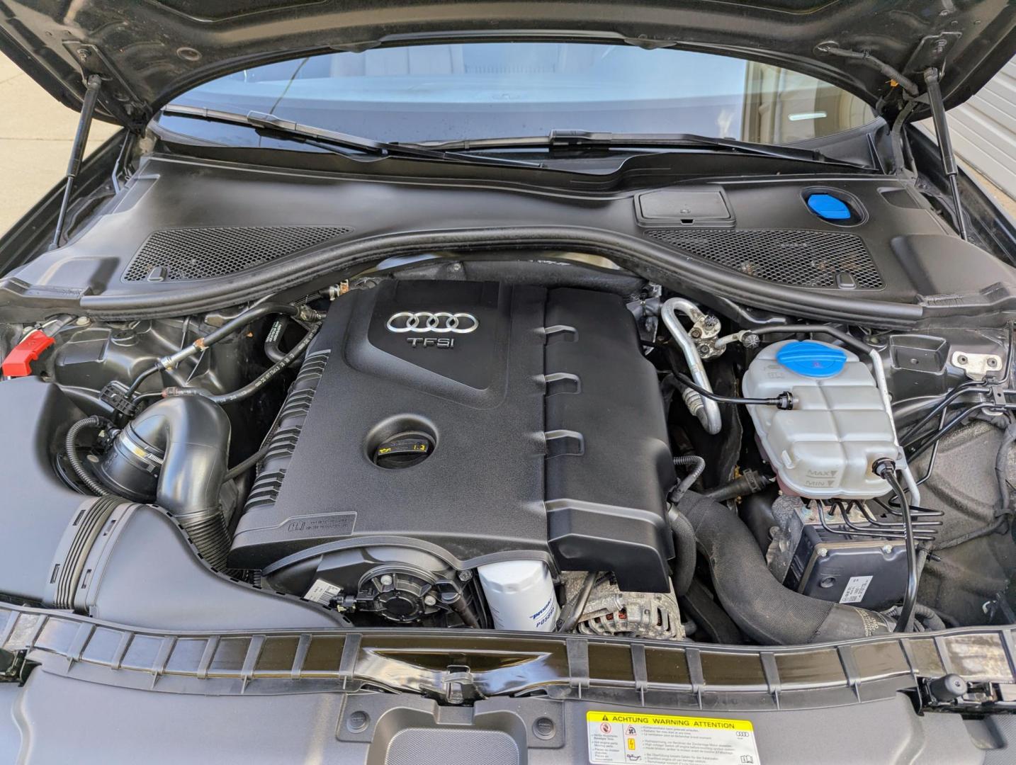 2014 Black /Brown Leather Audi A6 2.0T Premium Sedan FrontTrak Multitronic (WAUGFAFC5EN) with an 2.0L L4 DOHC 16V engine, CVT transmission, located at 603 Amelia Street, Plymouth, MI, 48170, (734) 459-5520, 42.378841, -83.464546 - Vehicles shown by appointment - Please call ahead - 734-459-5520, text 734-658-4573 or contact us via our web site at: http://www.selectmotors.com for complete Inventory, Photos, Videos and FREE Carfax Reports. 2014 Audi A6 2.0T Quattro Premium Plus Price: $11,995 Experience the perfect blend - Photo#16