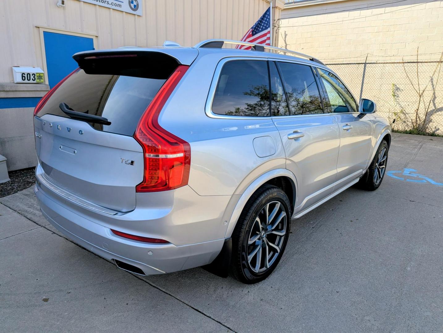 2016 Silver Metallic /Black Leather Volvo XC90 T6 Momentum (YV4A22PK5G1) with an 2.0L L4 DOHC 16V engine, 8A transmission, located at 603 Amelia Street, Plymouth, MI, 48170, (734) 459-5520, 42.378841, -83.464546 - Vehicles shown by appointment - Please call ahead - 734-459-5520, text 734-658-4573 or contact us via our web site at: http://www.selectmotors.com for complete Inventory, Photos, Videos and FREE Carfax Reports. 2016 Volvo XC90 T6 Momentum – Pristine One-Owner Luxury SUV Experience the perfect - Photo#13