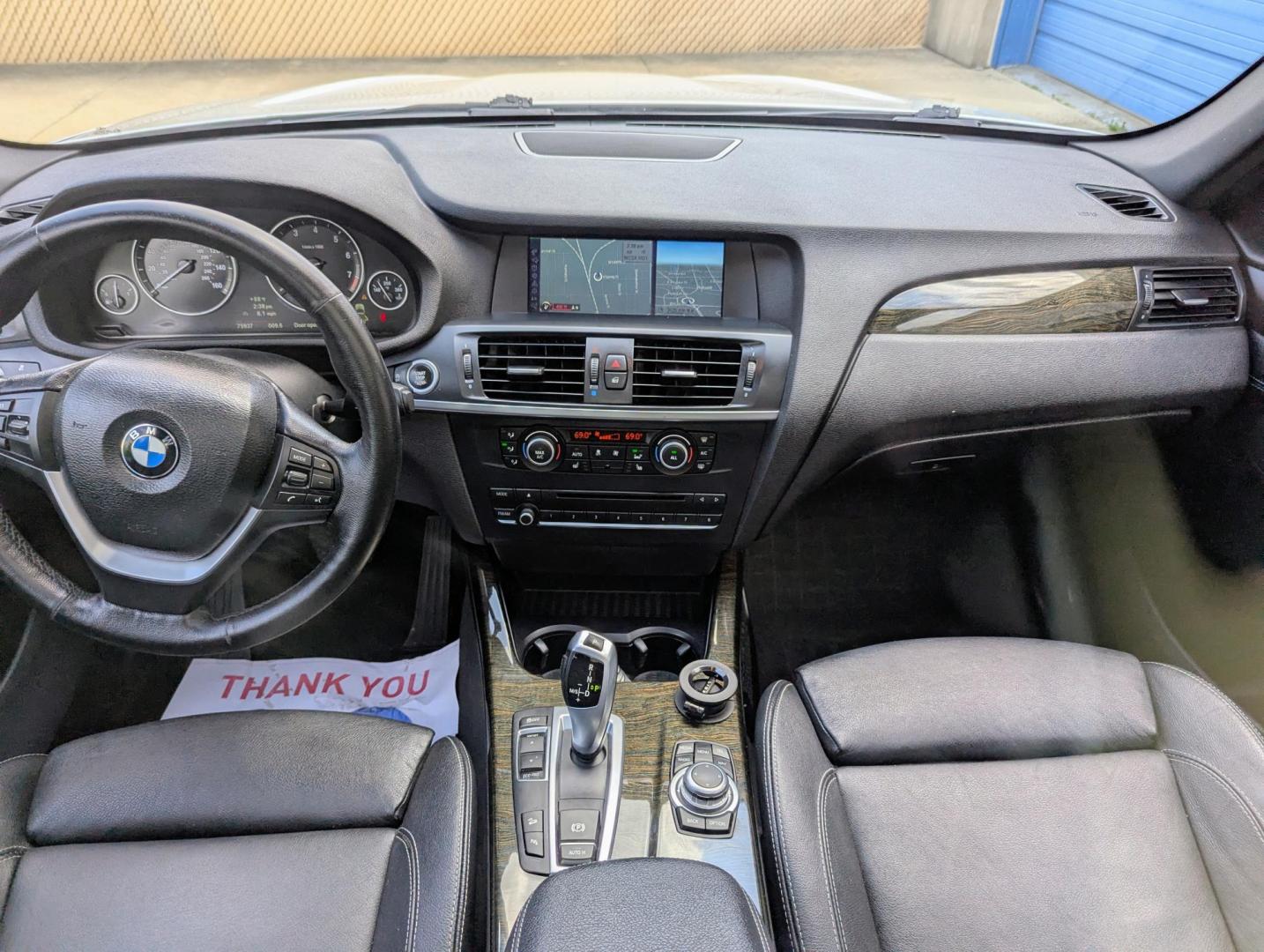 2013 Silver Metallic /Black Leather BMW X3 xDrive28i (5UXWX9C53D0) with an 3.0L L6 DOHC 24V engine, 8-Speed Automatic transmission, located at 603 Amelia Street, Plymouth, MI, 48170, (734) 459-5520, 42.378841, -83.464546 - Vehicles shown by appointment - Please call ahead - 734-459-5520, text 734-658-4573 or contact us via our web site at: http://www.selectmotors.com for complete Inventory, Photos, Videos and FREE Carfax Reports. 2013 BMW X3 xDrive28i – Loaded & Meticulously Maintained Price: $9,995 (Warranty & - Photo#10