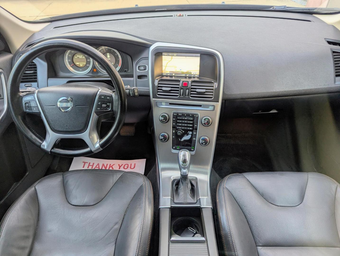 2013 Black /Black Leather Volvo XC60 T6 AWD (YV4902DZXD2) with an 3.0L L6 DOHC 24V TURBO engine, 6-Speed Automatic transmission, located at 603 Amelia Street, Plymouth, MI, 48170, (734) 459-5520, 42.378841, -83.464546 - Vehicles shown by appointment - Please call ahead - 734-459-5520, text 734-658-4573 or contact us via our web site at: http://www.selectmotors.com for complete Inventory, Photos, Videos and FREE Carfax Reports. 2013 Volvo XC60 T6 AWD Premier Plus Price: $9,995 (Price includes warranty and docume- Photo#8