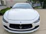 2015 White /Blue & Brown leather Maserati Ghibli Base (ZAM57RTA8F1) with an 3.0L V6 DOHC 24V engine, 8-Speed Automatic transmission, located at 603 Amelia Street, Plymouth, MI, 48170, (734) 459-5520, 42.378841, -83.464546 - Vehicles shown by appointment - Please call ahead - 734-459-5520, text 734-658-4573 or contact us via our web site at: http://www.selectmotors.com for complete Inventory, Photos, Videos and FREE Carfax Reports. 2015 Maserati Ghibli S Q4 Price: $9,995 (Document Fee Included) Mileage: 82,000 mile - Photo#1