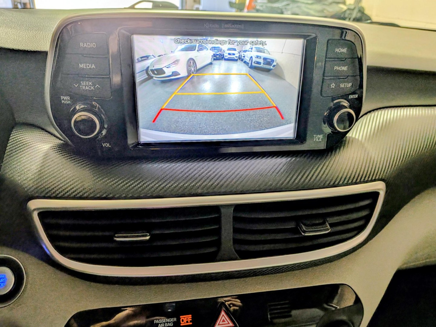 2020 White /Grey Hyundai Tucson Sport AWD (KM8J3CAL3LU) with an 2.4L L4 DOHC 16V engine, 6A transmission, located at 603 Amelia Street, Plymouth, MI, 48170, (734) 459-5520, 42.378841, -83.464546 - Vehicles shown by appointment - Please call ahead - 734-459-5520, text 734-658-4573 or contact us via our web site at: http://www.selectmotors.com for complete Inventory, Photos, Videos and FREE Carfax Reports. 2020 Hyundai Tucson SEL – All-Wheel Drive Price: $13,995 (Warranty and Documentary- Photo#15