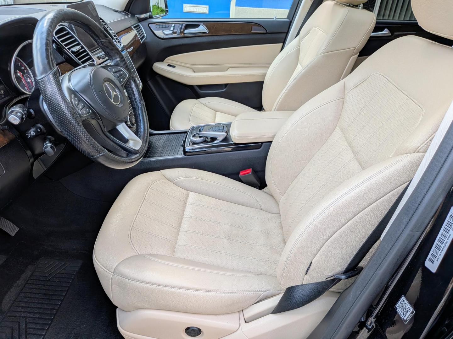 2019 Black /Almond Beige Leather Mercedes-Benz GLS-Class GLS450 4MATIC (4JGDF6EE3KB) with an 3.0L V6 DOHC 24V TURBO DIESEL engine, 7A transmission, located at 603 Amelia Street, Plymouth, MI, 48170, (734) 459-5520, 42.378841, -83.464546 - Vehicles shown by appointment - Please call ahead - 734-459-5520, text 734-658-4573 or contact us via our web site at: http://www.selectmotors.com for complete Inventory, Photos, Videos and FREE Carfax Reports. 2019 Mercedes-Benz GLS 450 4MATIC Price: $23,995 (Warranty & Documentary Fee Included) - Photo#2