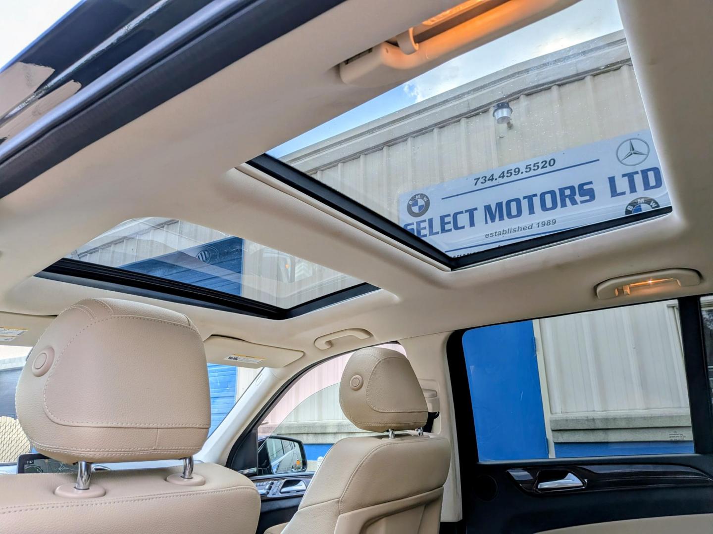 2019 Black /Almond Beige Leather Mercedes-Benz GLS-Class GLS450 4MATIC (4JGDF6EE3KB) with an 3.0L V6 DOHC 24V TURBO DIESEL engine, 7A transmission, located at 603 Amelia Street, Plymouth, MI, 48170, (734) 459-5520, 42.378841, -83.464546 - Vehicles shown by appointment - Please call ahead - 734-459-5520, text 734-658-4573 or contact us via our web site at: http://www.selectmotors.com for complete Inventory, Photos, Videos and FREE Carfax Reports. 2019 Mercedes-Benz GLS 450 4MATIC Price: $23,995 (Warranty & Documentary Fee Included) - Photo#9