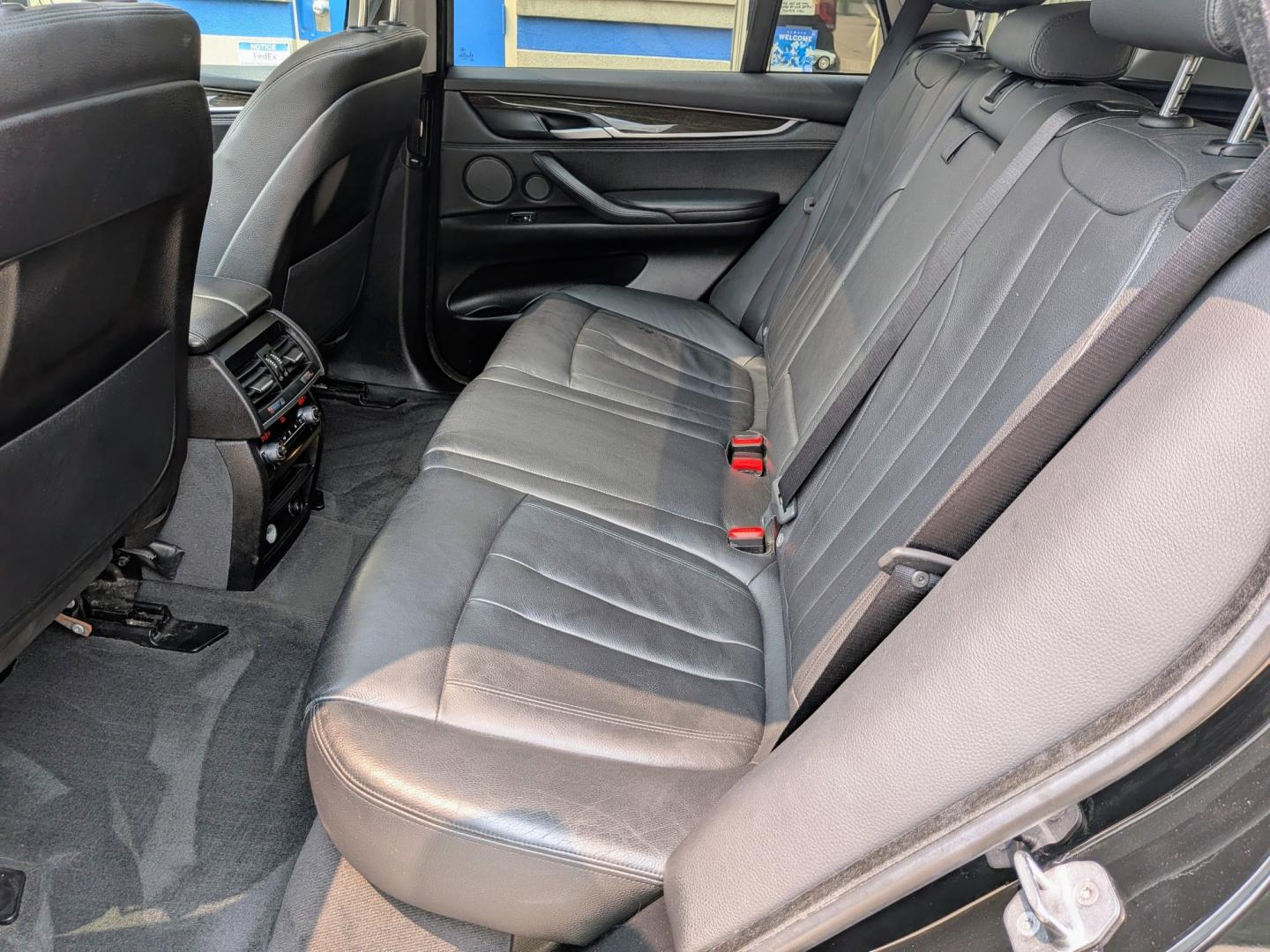 2015 Black /Black leather BMW X5 xDrive35i (5UXKR0C54F0) with an 3.0L L6 DOHC 24V engine, 8-Speed Automatic transmission, located at 603 Amelia Street, Plymouth, MI, 48170, (734) 459-5520, 42.378841, -83.464546 - Vehicles shown by appointment - Please call ahead - 734-459-5520, text 734-658-4573 or contact us via our web site at: http://www.selectmotors.com for complete Inventory, Photos, Videos and FREE Carfax Reports. 2015 BMW X5 xDrive35i Luxury Line — $15,995 Super Clean | Fully Serviced | Warranty- Photo#5