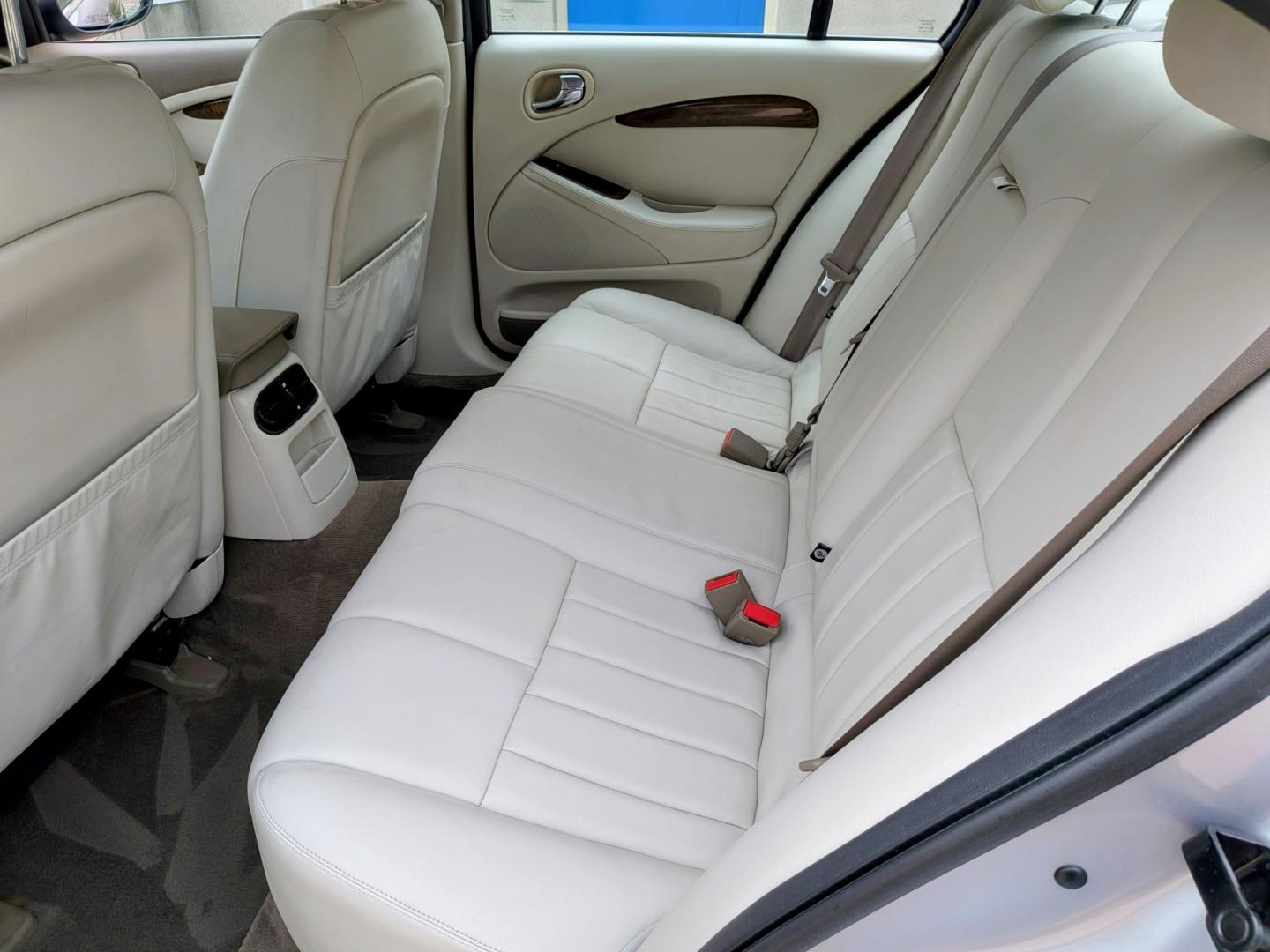 2003 Silver Metallic /Ivory Leather Jaguar S-Type 4.2 (SAJEA01U93H) with an 4.2L V8 DOHC 32V engine, 6A OD transmission, located at 603 Amelia Street, Plymouth, MI, 48170, (734) 459-5520, 42.378841, -83.464546 - Vehicles shown by appointment - Please call ahead - 734-459-5520, text 734-658-4573 or contact us via our web site at: http://www.selectmotors.com for complete Inventory, Photos, Videos and FREE Carfax Reports. 2003 Jaguar S-Type 4.2L V8 — Only 67k Miles! An exceptional blend of British luxur- Photo#5