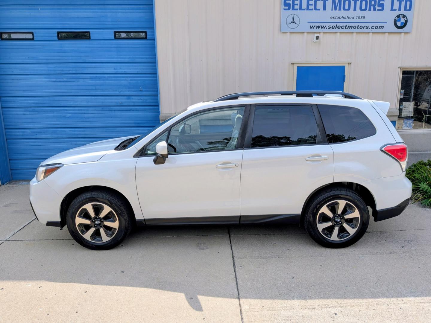 2018 White /Grey Subaru Forester 2.5i Premium CVT (JF2SJAEC7JH) with an 2.5L H4 SOHC 16V engine, CVT transmission, located at 603 Amelia Street, Plymouth, MI, 48170, (734) 459-5520, 42.378841, -83.464546 - Vehicles shown by appointment - Please call ahead - 734-459-5520, text 734-658-4573 or contact us via our web site at: http://www.selectmotors.com for complete Inventory, Photos, Videos and FREE Carfax Reports. 2018 Subaru Forester 2.5i Premium CVT Price: $13,995 Mileage: 109,000 miles Col- Photo#2