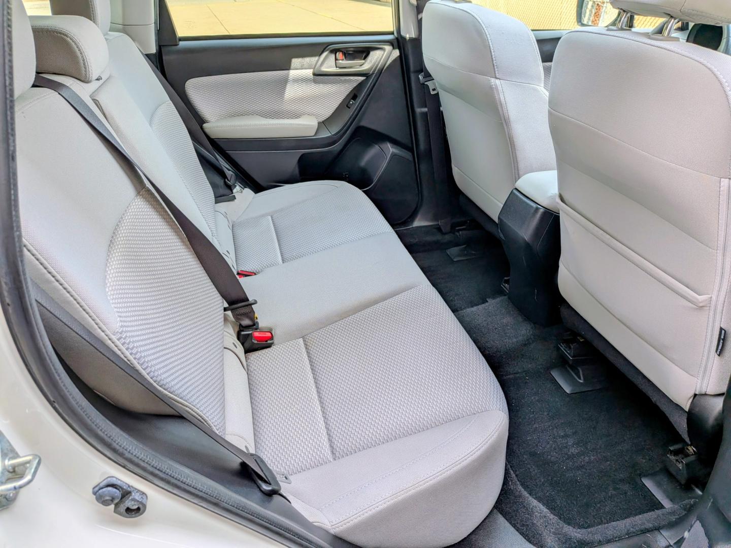 2018 White /Grey Subaru Forester 2.5i Premium CVT (JF2SJAEC7JH) with an 2.5L H4 SOHC 16V engine, CVT transmission, located at 603 Amelia Street, Plymouth, MI, 48170, (734) 459-5520, 42.378841, -83.464546 - Vehicles shown by appointment - Please call ahead - 734-459-5520, text 734-658-4573 or contact us via our web site at: http://www.selectmotors.com for complete Inventory, Photos, Videos and FREE Carfax Reports. 2018 Subaru Forester 2.5i Premium CVT Price: $13,995 Mileage: 109,000 miles Col- Photo#9